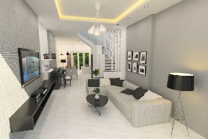 Tư vấn xây dựng nhà ở 4 tầng tại TP HCM với tổng chi phí dưới 1,6 tỷ đồng